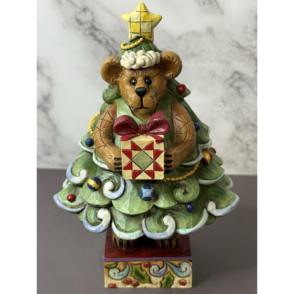 Jim Shore Boyd's Bear - Charlie Givingifts ……Oh Christmas Tree!